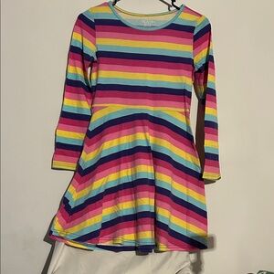 Old Navy Multicolor Striped Dress